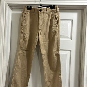 Hollister size 26 men’s khaki pants